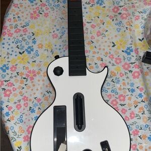 White Guitar Hero Controller